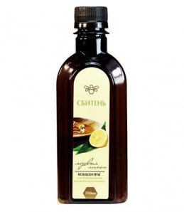 Сбитень медовый с лимоном