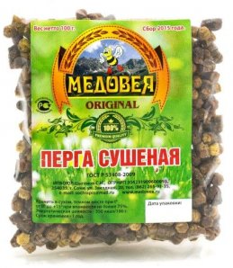 ПЕРГА сушеная 100 гр