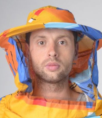 Сетка пчеловода лицевая под халат удлиненная