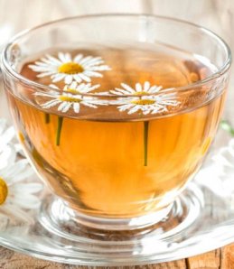 Зеленый чай с Ромашкой