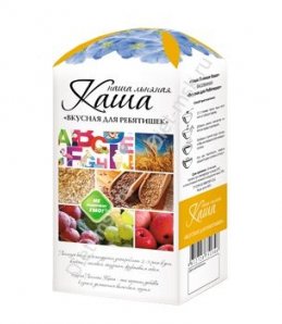 Наша Льняная каша Вкусная для ребятишек 400 гр