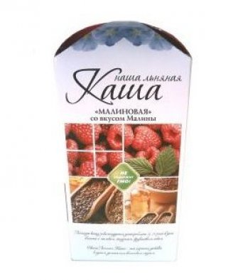 Наша Льняная каша Малиновая 400 гр