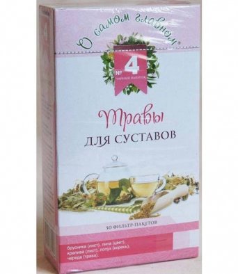 Чайный напиток О Самом главном № 4 для суставов