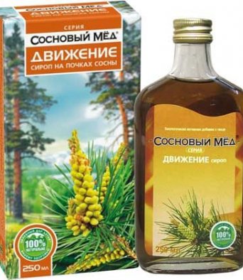 Бальзам сосновый мед ДВИЖЕНИЕ 250 мм