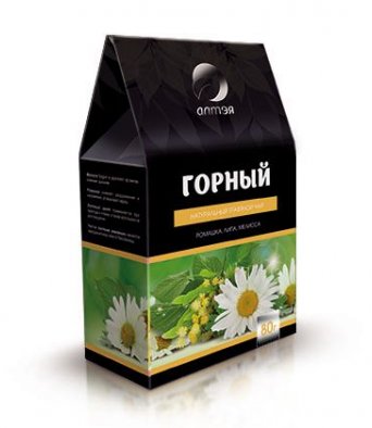 Чайный напиток Травяной чай ГОРНЫЙ Алтэя 80 г.