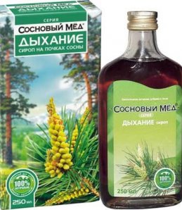 Бальзам сосновый мед ДЫХАНИЕ 250 мм