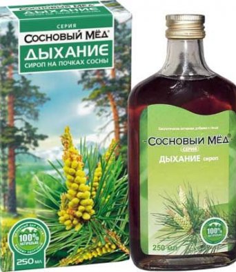 Бальзам сосновый мед ДЫХАНИЕ 250 мм