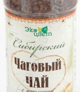 Чай Чаговый с женьшенем 90 гр