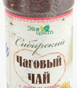 Чай Чаговый с золотым корнем 90 гр