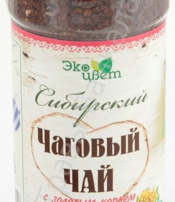 Чай Чаговый с золотым корнем 90 гр