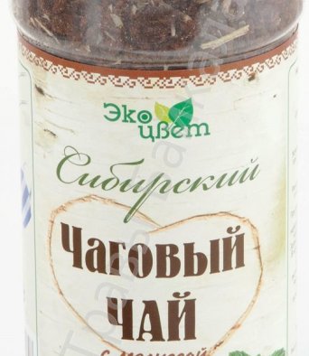 Чай Чаговый с мелиссой 90 гр