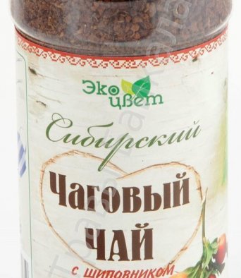 Чай Чаговый с плодами шиповника 90 гр