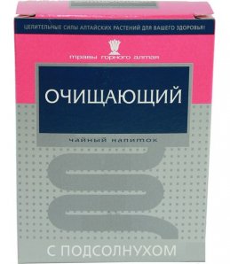 Чайный напиток ОЧИЩАЮЩИЙ с подсолнухом, 40 гр