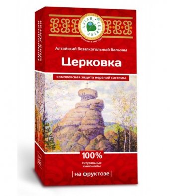 Бальзам ЦЕРКОВКА 250 мл. на фруктозе
