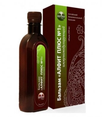 Бальзам Алфит Плюс №1 иммунномодулирующий 250мл