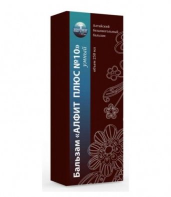 Бальзам Алфит Плюс №10 умный 250мл