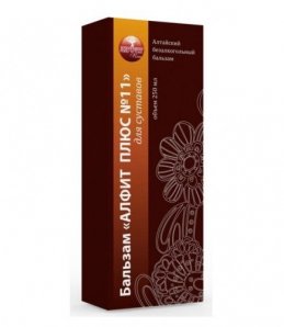 Бальзам Алфит Плюс №11 для суставов 250мл
