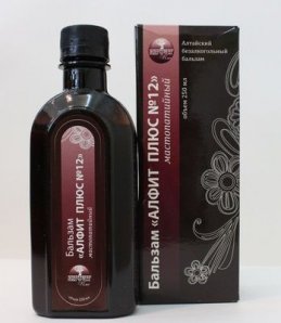 Бальзам Алфит Плюс №12 мастопатийный 250мл