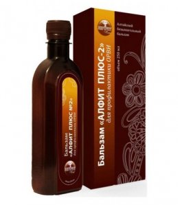 Бальзам Алфит Плюс №2 для профилактики ОРВИ 250мл