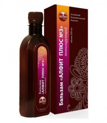 Бальзам Алфит Плюс №3 тонизирующий 250мл