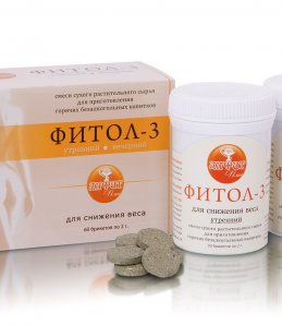 Смеси Фитол 3 для снежения веса