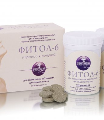 Смеси Фитол 6 для щитовидной железы