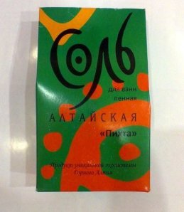 Соль для ванн Алтайская пихта 0,6 кг