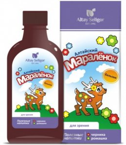Бальзам Алтайский маралёнок Для зрения 200мл