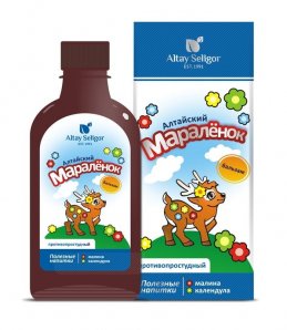 Бальзам Алтайский маралёнок Противопростудный 200мл