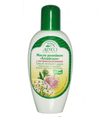 Масло Репейное с экстрактом ромашки 100 мл