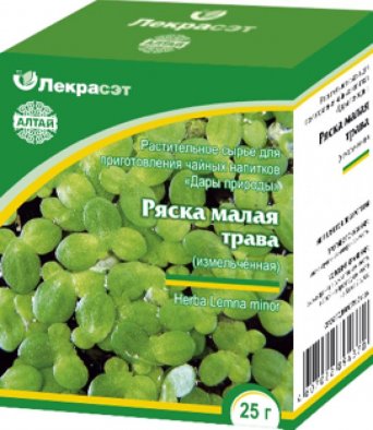 Ряска малая (трава измельченная) 25 гр