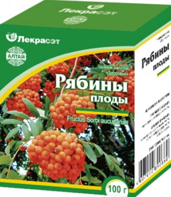 Рябина (плоды) 100 гр