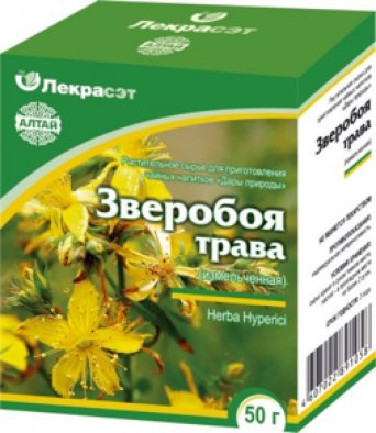 Зверобой (трава измельченная) 50 гр