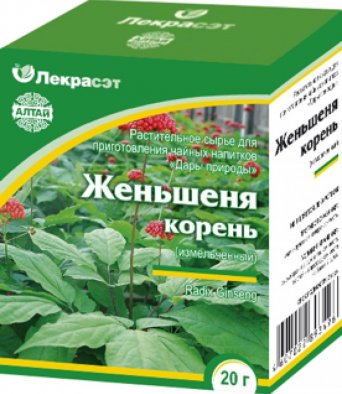 Женьшень (корень измельченный) 20 гр