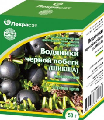 Водяника черная (шикша) побеги измельченны 50 гр
