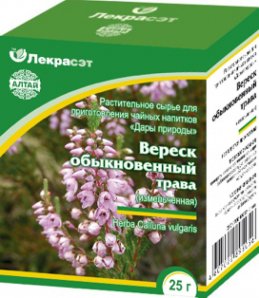 Вереск обыкновенный (трава измельченная) 25 гр