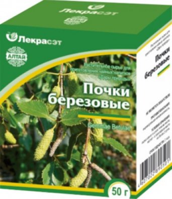 Береза (почки) 50 гр