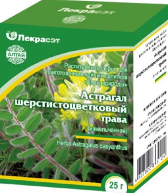 Астрагал шерстистоцветковый (трава измельченная) 25 гр