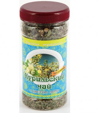 Курильский чай с цветом липы 30 гр