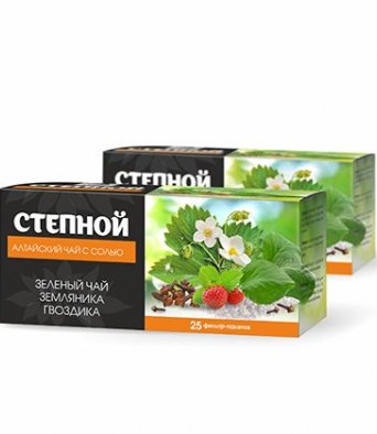 Алтайский чай "Степной" с солью