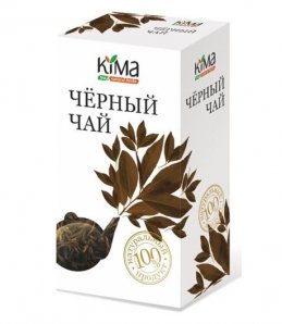ЧАЙ ЧЕРНЫЙ БАЙХОВЫЙ "KIMA" ВЫСШЕГО СОРТА 50 гр
