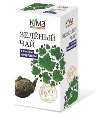 ЧАЙ ЗЕЛЕНЫЙ БАЙХОВЫЙ "KIMA" ВЫСШЕГО СОРТА С ЛИПОВЫМ ЦВЕТОМ 75 гр
