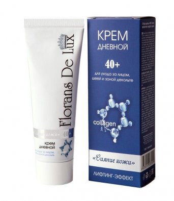 Крем дневной 40+ для ухода за лицом, шеей и зона декольте