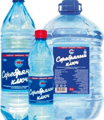 Мин. вода Серебряный ключ 5л