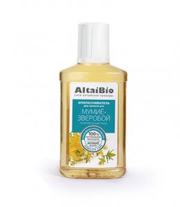 AltaiBio Ополаскивательдля полости рта комплексный уход Мумие-Зверобой 200 мл