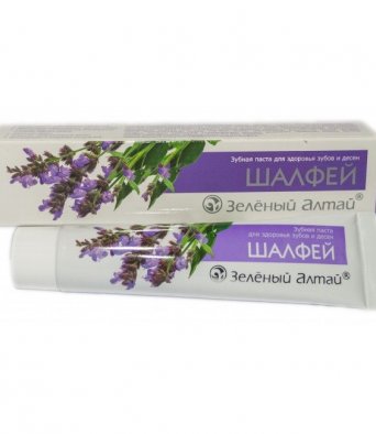 Зубная паста Шалфей Зеленый Алтай 75 мл