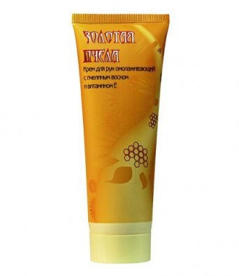 Крем ЗОЛОТАЯ ПЧЕЛА для рук омолаживающий с пчелиным воском и витамином Е