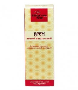 Крем ЗОЛОТЫЕ СОТЫ Алтая Сила красоты дневной