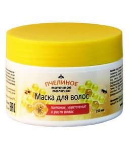 Пчел.мат.мол. Маска д/волос Питан., укреп. и рост 250мл