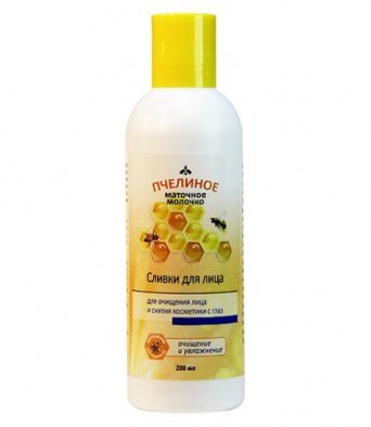 Пчел.мат.мол. Сливки д/очищ.кожи лица и демакияжа глаз Очищение и увлажнение 200мл